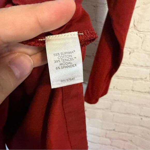 J Jill Luxe Supima High Low Turtleneck Tunic size XL tall - Picture 6 of 7